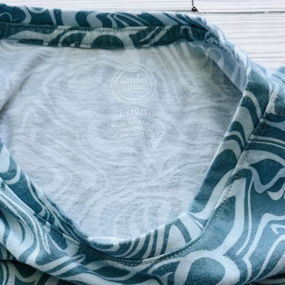 Girls size 12 SO Skinny Jeans and 10/12 Blue Swirl Wonder Nation Top. EUC - Picture 8 of 8